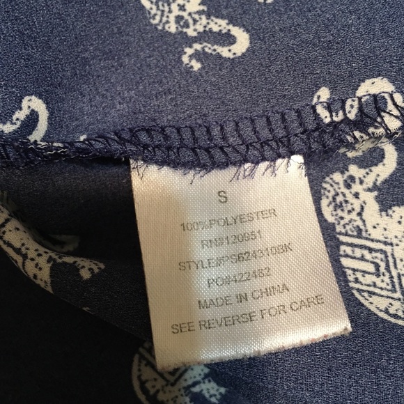 Pink Rose Elephant Print Top - Picture 10 of 10